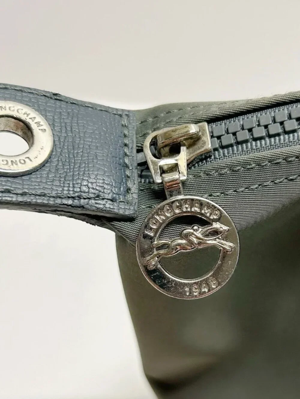 Dusty Green A4 Foldable Tote Bag, Casual Daily Shoulder Bag - Picture 2 of 7